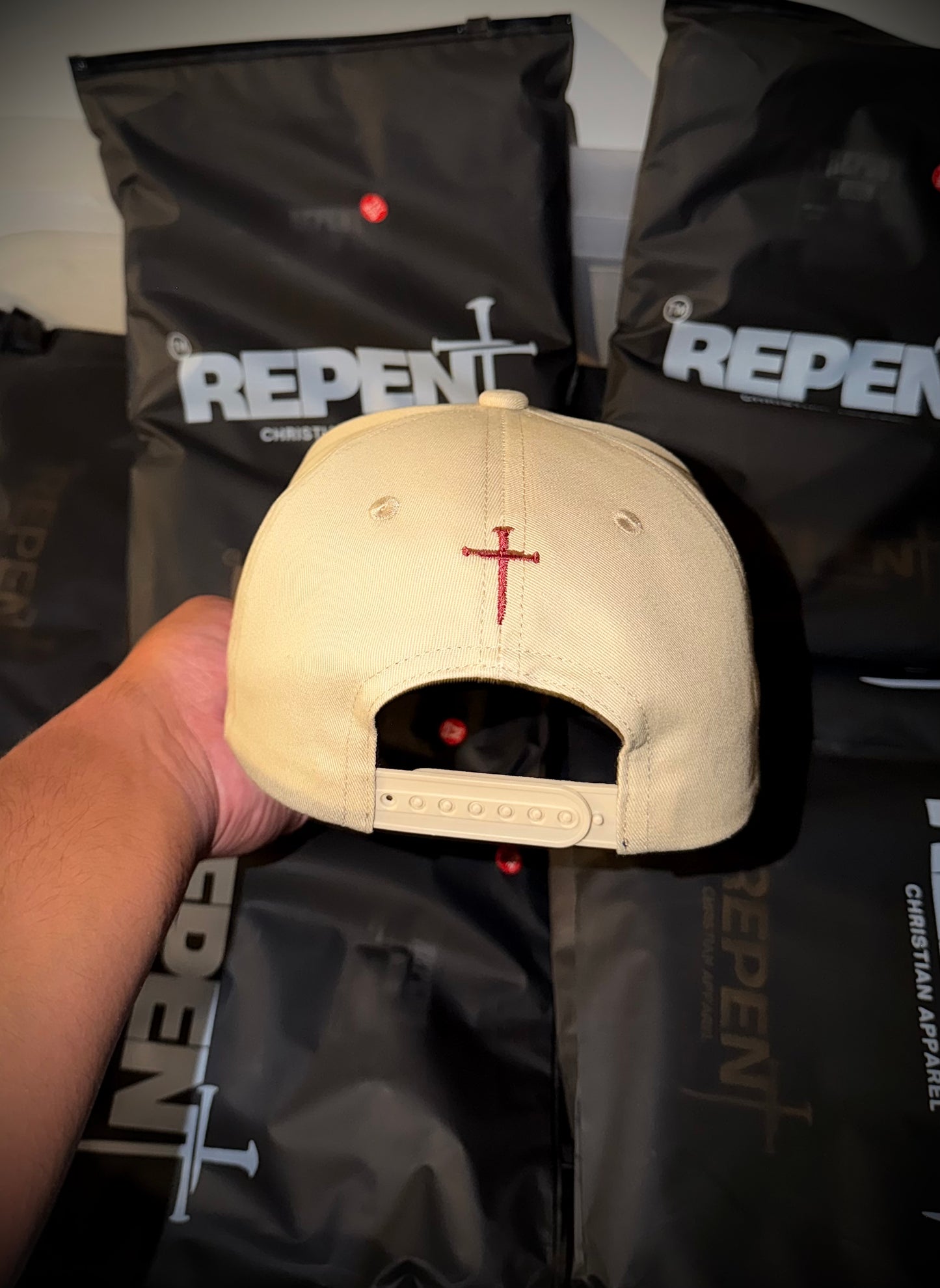 REPENT — Metanoeō 5-Panel Baseball Cap