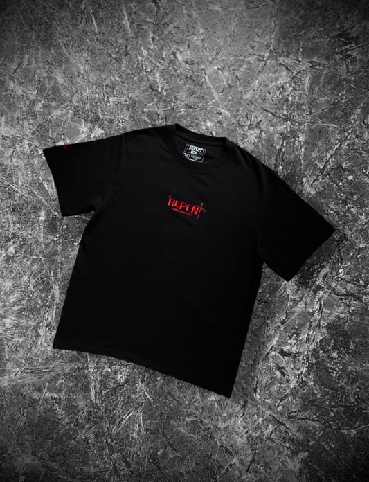 JHN3:16 Black Classic Tee