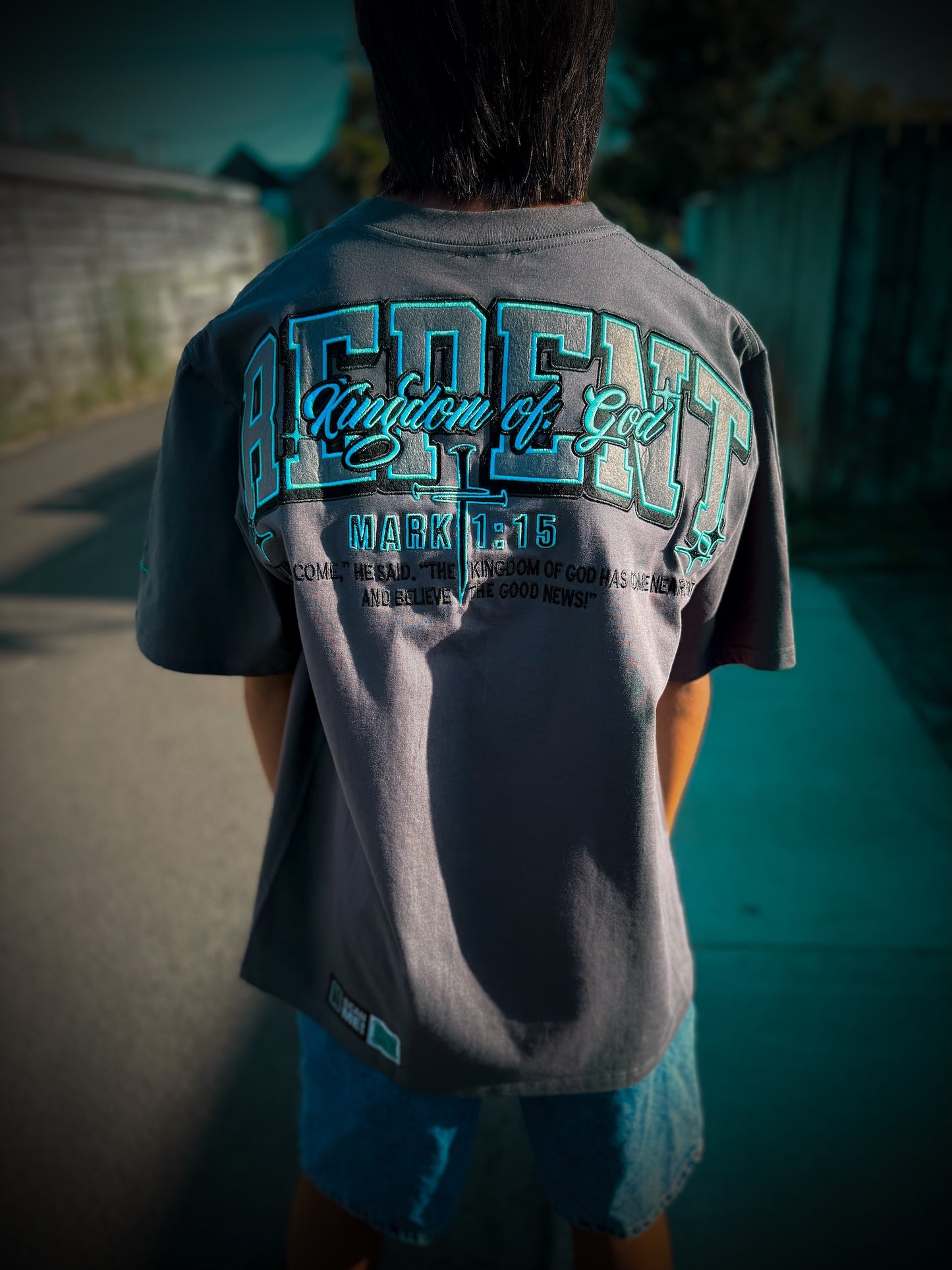 MRK1:15 Grey Classic Tee
