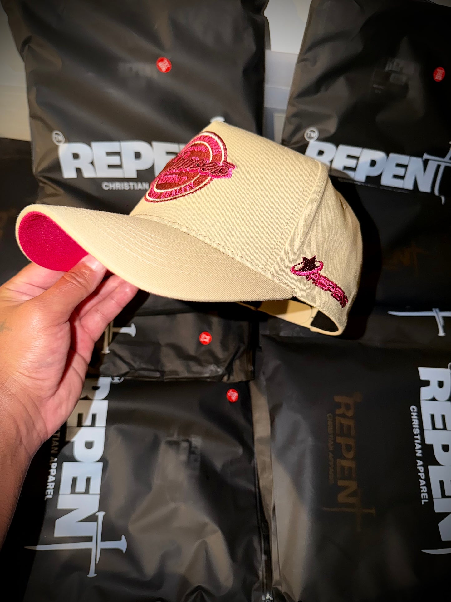 REPENT — Metanoeō 5-Panel Baseball Cap