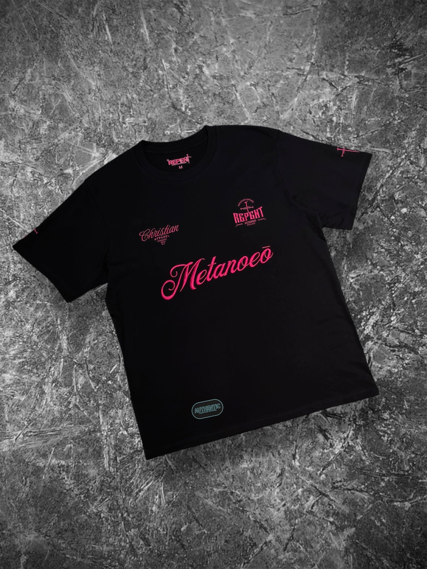 JHN14:6 BLK/PINK Classic Tee