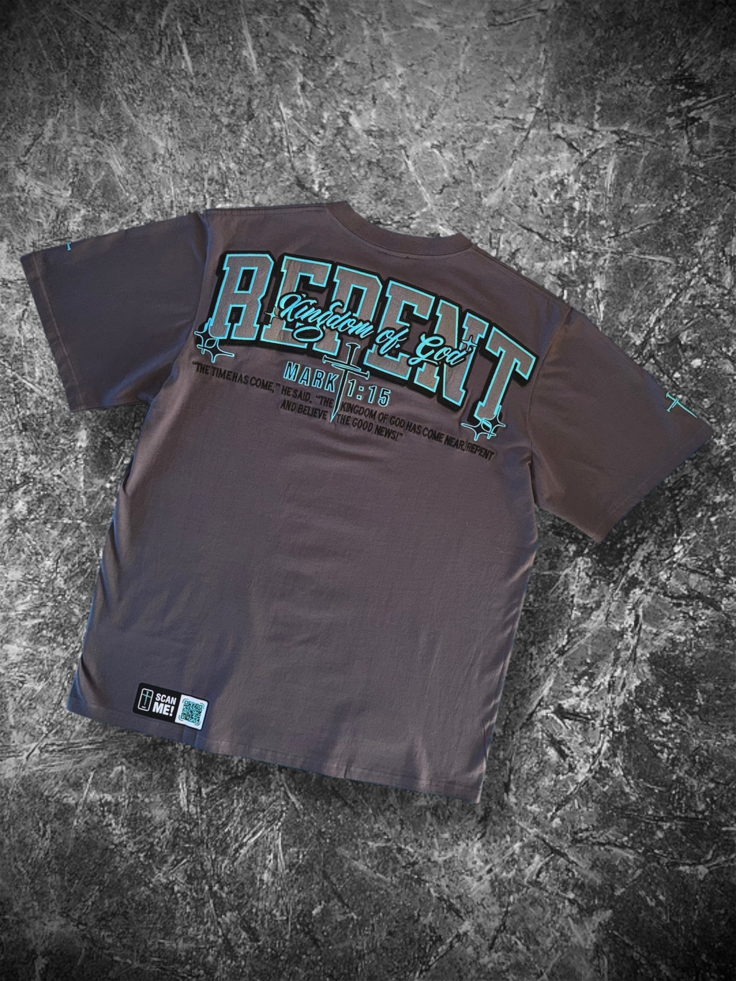 MRK1:15 Grey Classic Tee